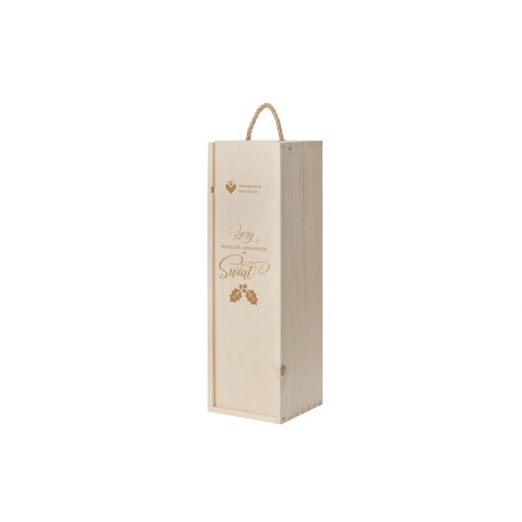 Christmas Alcohol Box - Laser Engraved - SK034