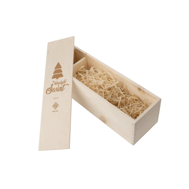 Christmas Alcohol Box - Laser Engraved - SK033