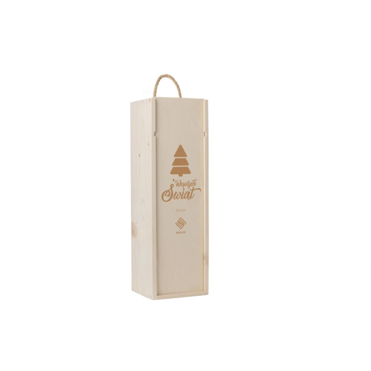Christmas Alcohol Box - Laser Engraved - SK033
