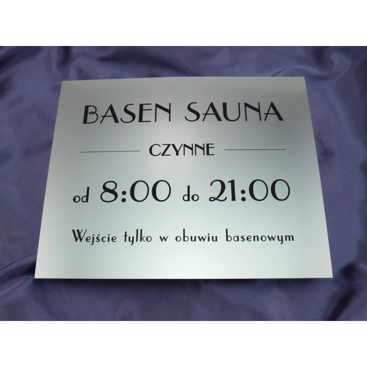 Shield System - Graphic design of shields and plaques for hotel, office, restaurant - SZ177