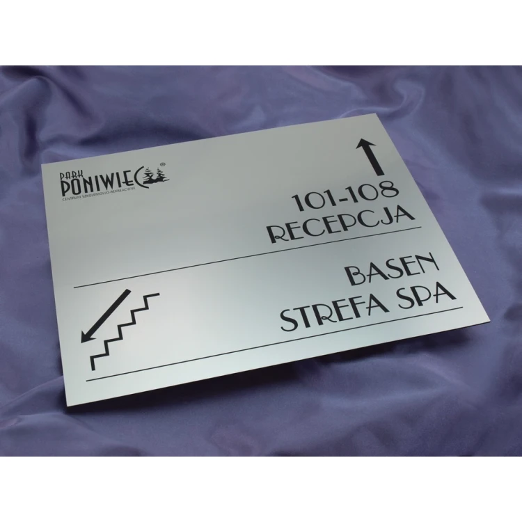 Shield System - Graphic design of shields and plaques for hotel, office, restaurant - SZ177
