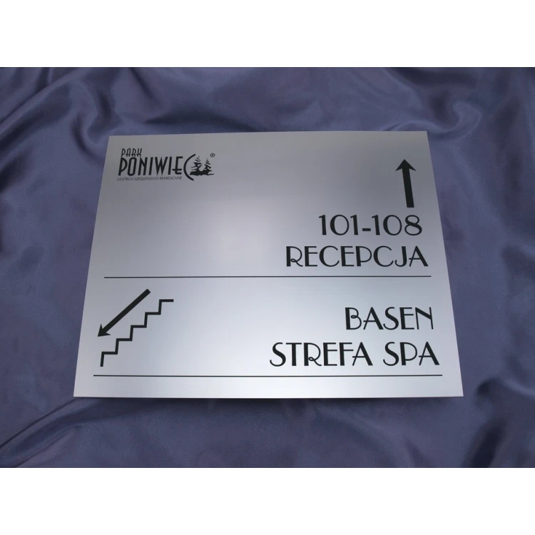 Shield System - Graphic design of shields and plaques for hotel, office, restaurant - SZ177