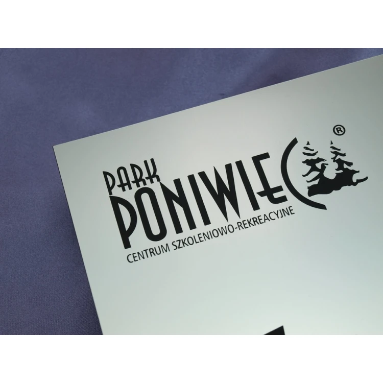 Shield System - Graphic design of shields and plaques for hotel, office, restaurant - SZ177