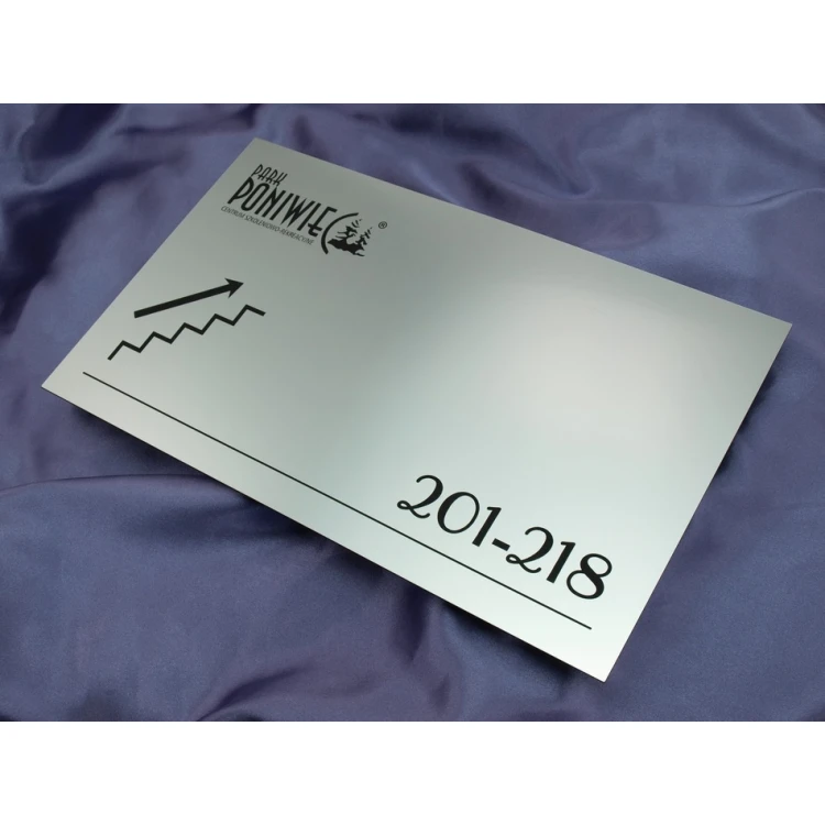 Shield System - Graphic design of shields and plaques for hotel, office, restaurant - SZ177