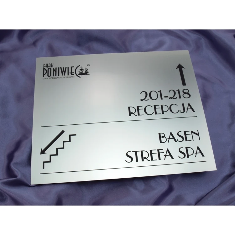Shield System - Graphic design of shields and plaques for hotel, office, restaurant - SZ177