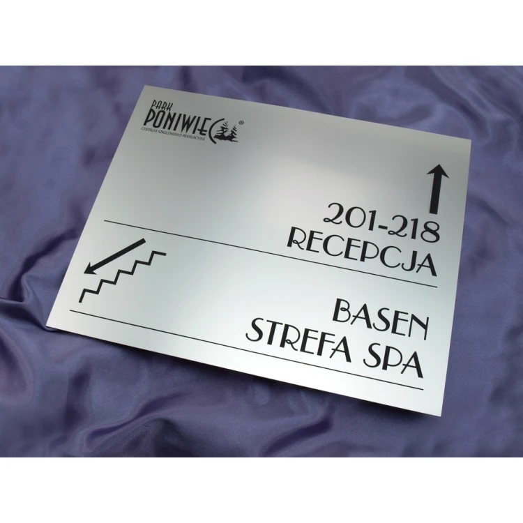 Shield System - Graphic design of shields and plaques for hotel, office, restaurant - SZ177