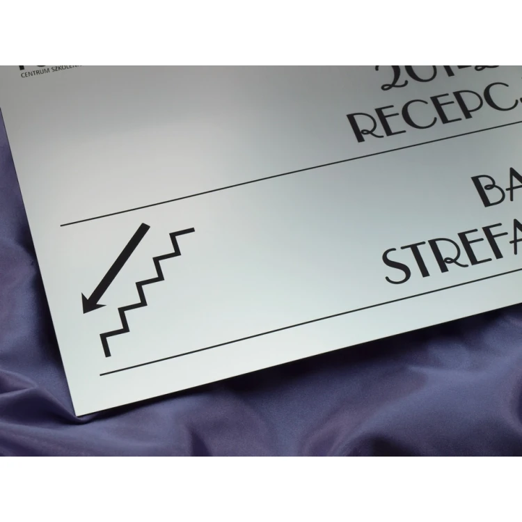 Shield System - Graphic design of shields and plaques for hotel, office, restaurant - SZ177