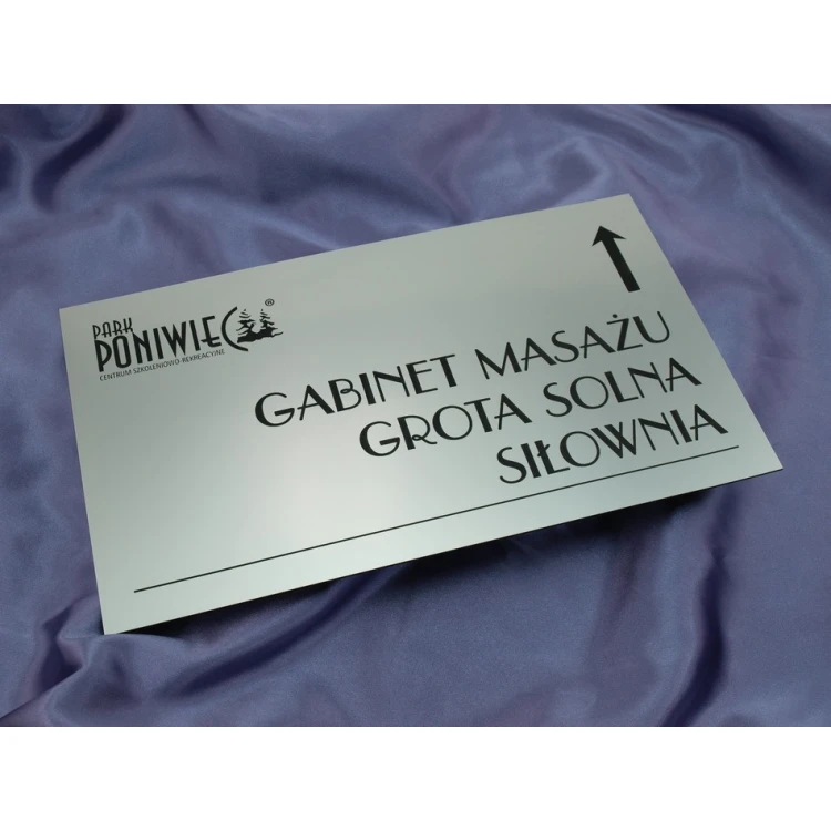 Shield System - Graphic design of shields and plaques for hotel, office, restaurant - SZ177
