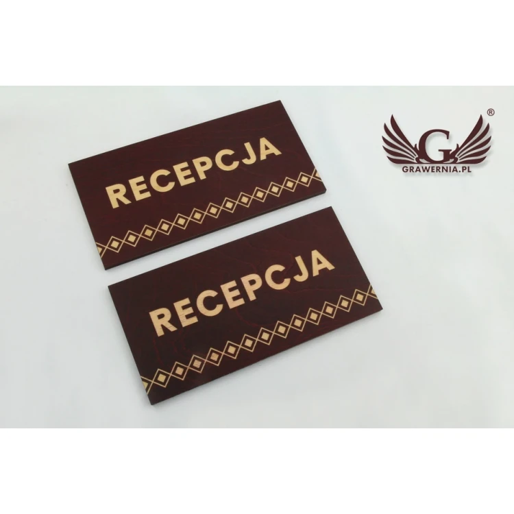 Shield System - Graphic design of shields and plaques for a shelter, hotel, restaurant - SZ178