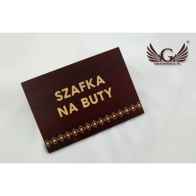 Shield System - Graphic design of shields and plaques for a shelter, hotel, restaurant - SZ178