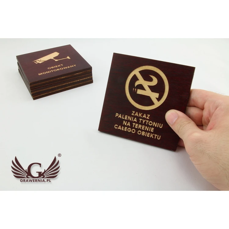Shield System - Graphic design of shields and plaques for a shelter, hotel, restaurant - SZ178