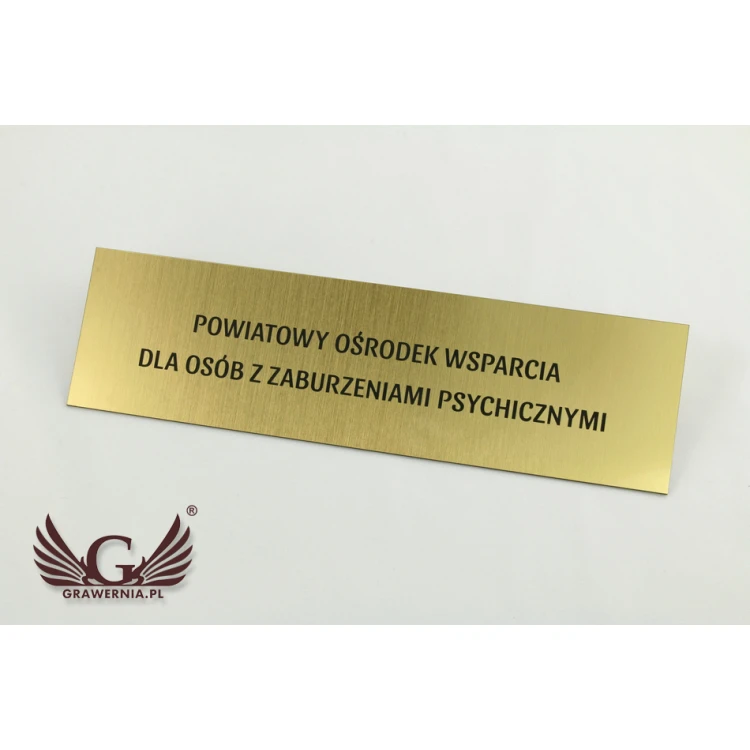 Shield System - Graphic design of shields and plaques for hospital, assistance center, office - SZ179
