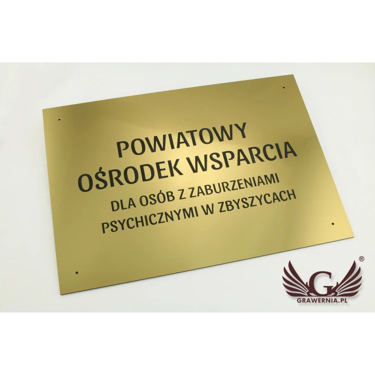 Shield System - Graphic design of shields and plaques for hospital, assistance center, office - SZ179