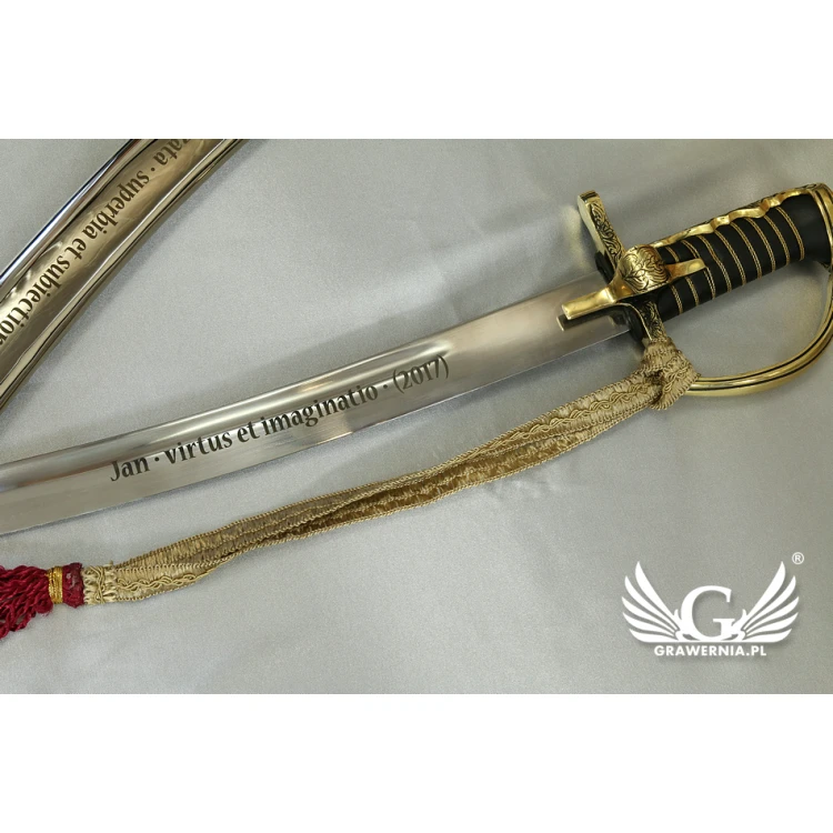 SABER - engraving service for any dedication