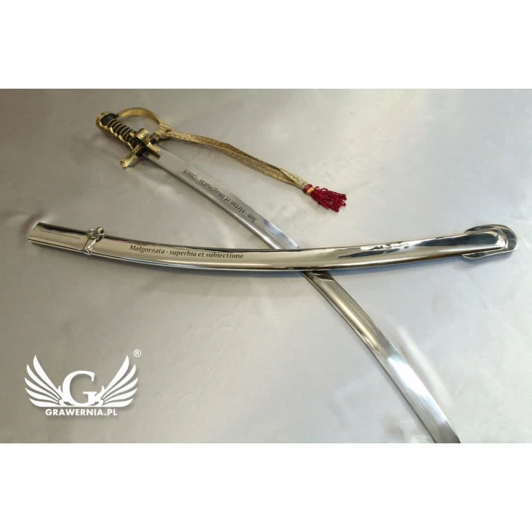 SABER - engraving service for any dedication