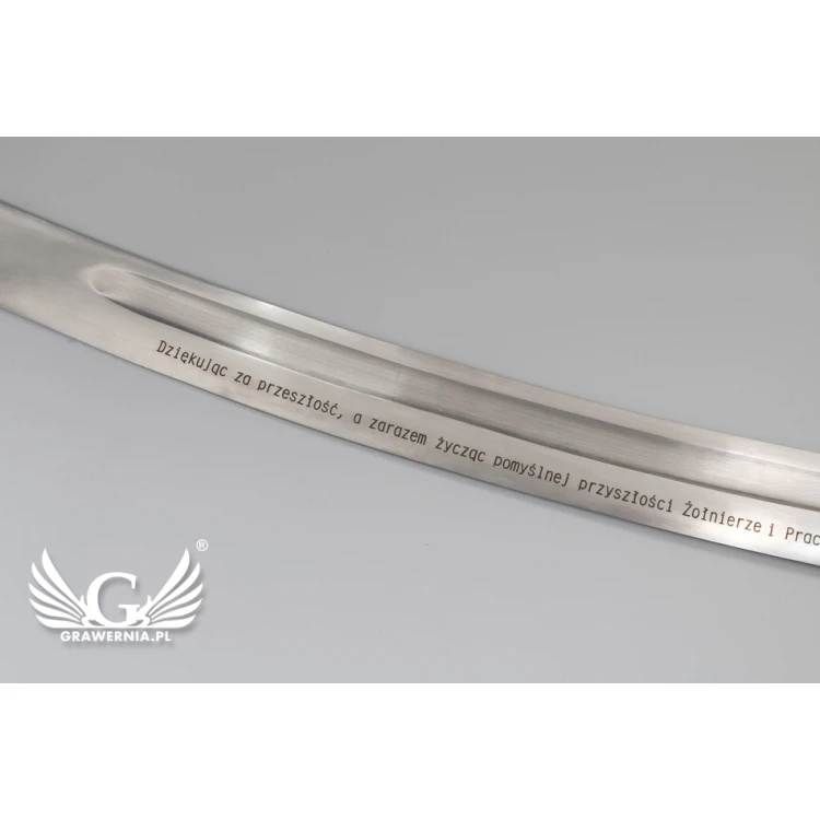 SABER - engraving service for any dedication