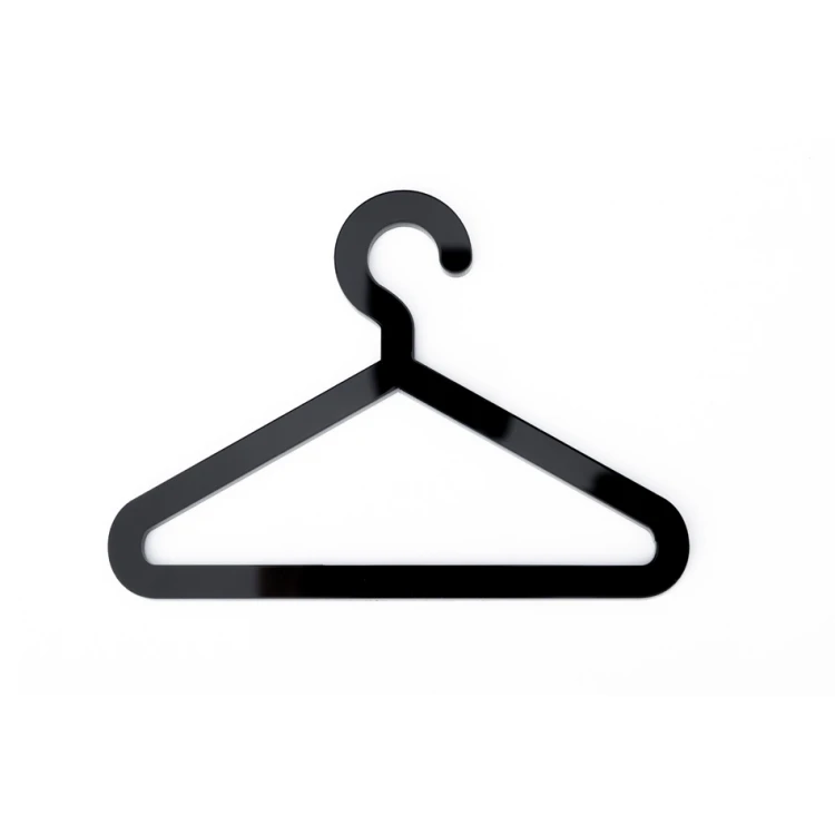 Cloakroom - Plexiglass Pictogram - Black Acrylic 3mm - TAB411