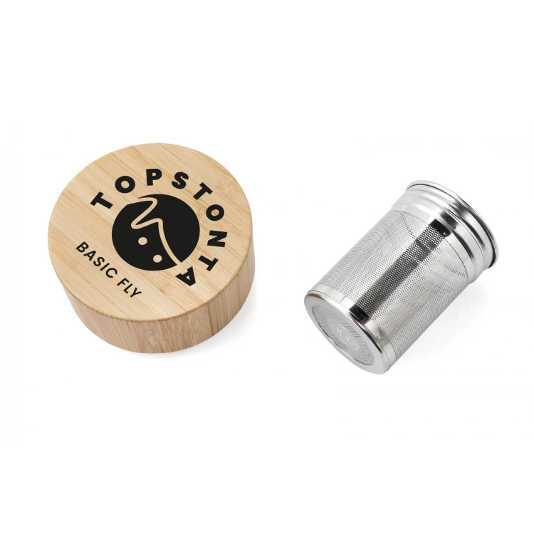Glass Tea Infuser Bottle with Engraved Lid - Porto - 600ml - BUT012