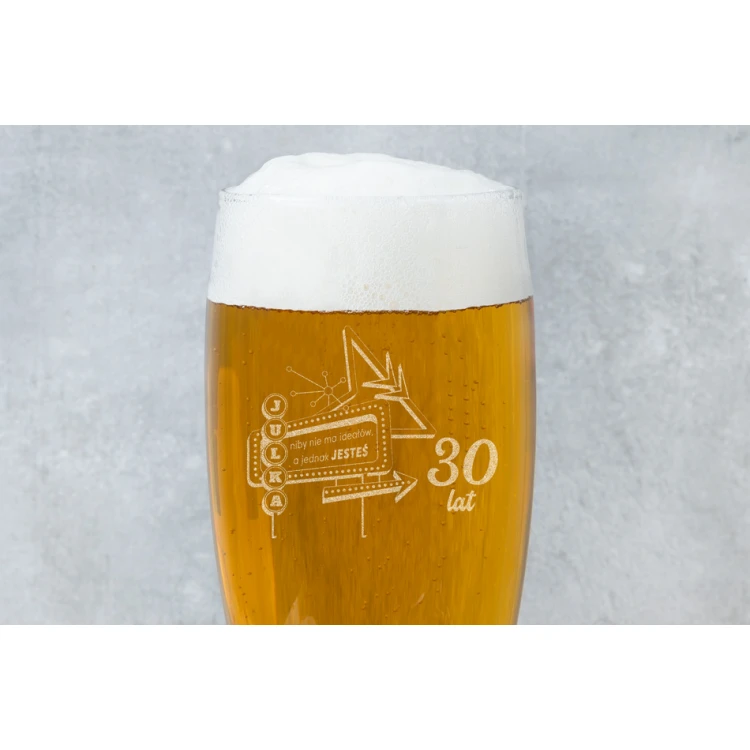 Beer Glass with Engraving for Women - Perfect Woman - SP032