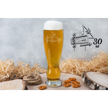 Beer Glass with Engraving for Women - Perfect Woman - SP032