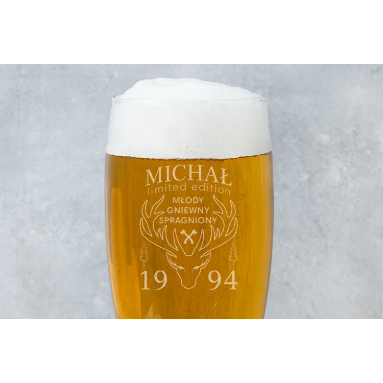 Beer Glass with Engraving - Limited Edition - SP039