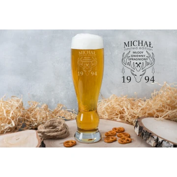 Beer Glass with Engraving - Limited Edition - SP039