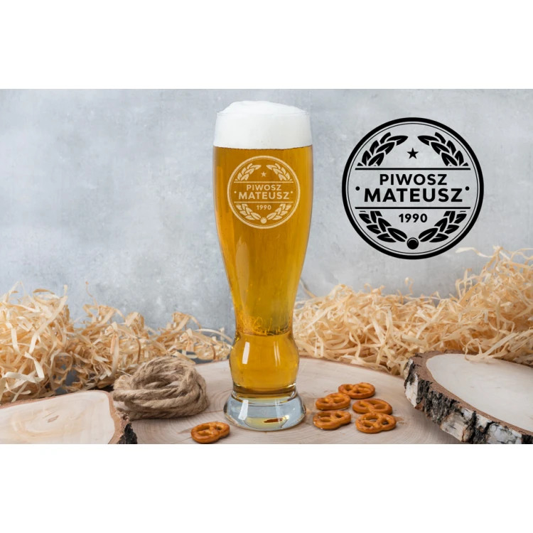Beer Glass with Engraving - Beer Lover - SP010