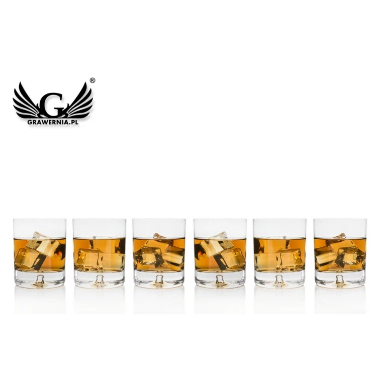 Engraved Whisky Glasses 6 pieces - Lambert - SZK002
