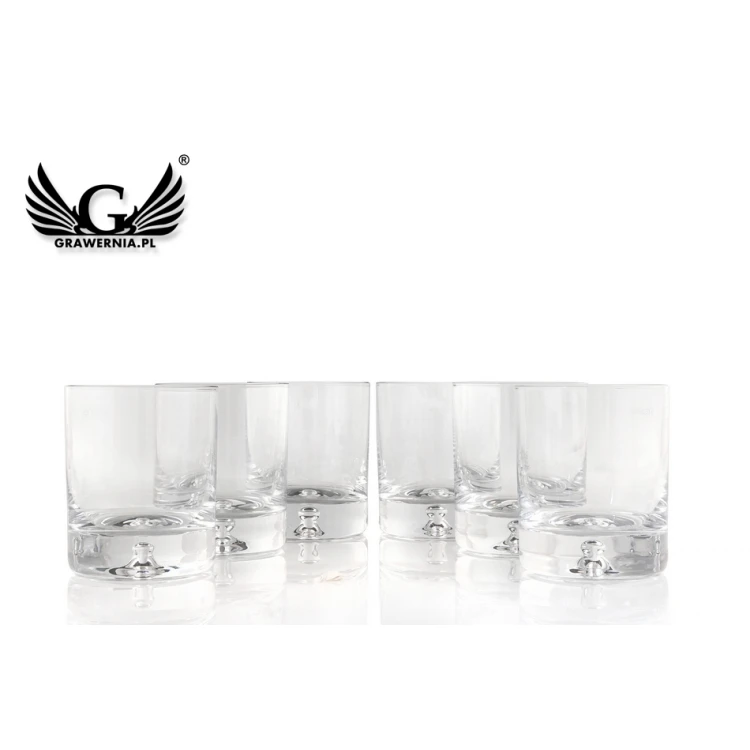 Engraved Whisky Glasses 6 pieces - Lambert - SZK002