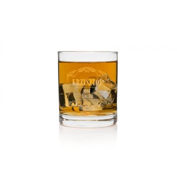 Engraved Whisky Glasses Set of 6 - Baldwin - SZK001