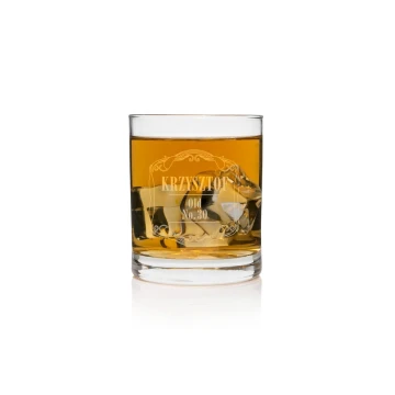 Engraved Whisky Glasses Set of 6 - Baldwin - SZK001