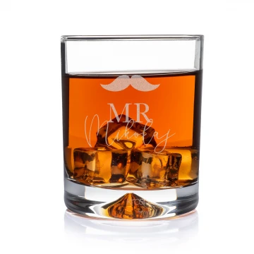 Engraved Whisky Glasses 6 pieces - Florent - SZK003