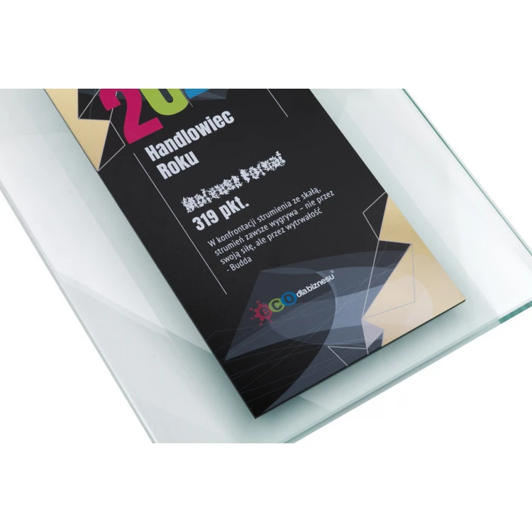 Glass Recognition Diploma - UV Digital Print - DUV056