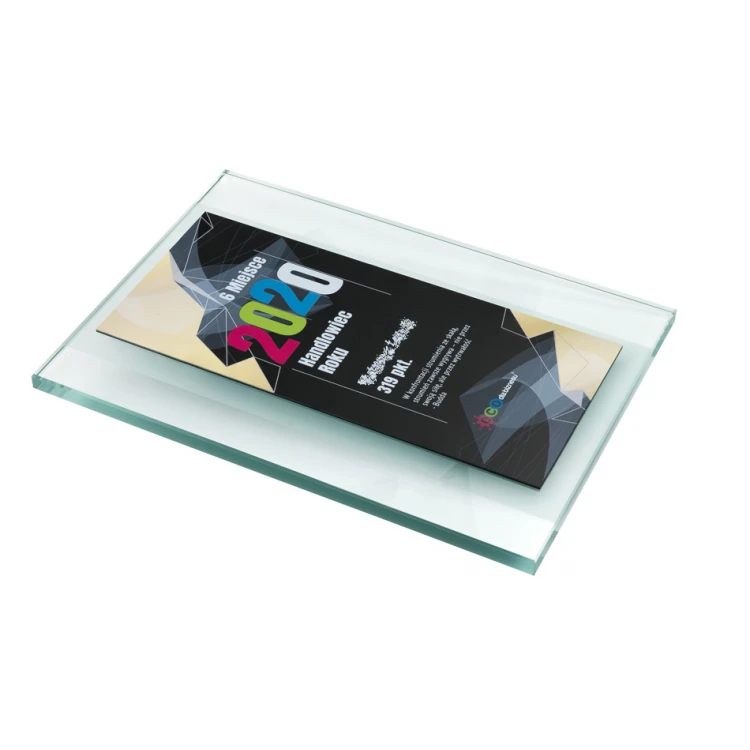 Glass Recognition Diploma - UV Digital Print - DUV056