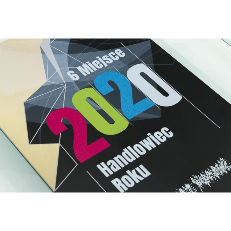Glass Recognition Diploma - UV Digital Print - DUV056