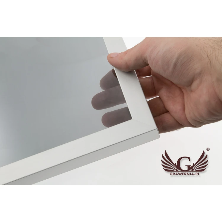 Glass Diploma in Silver Frame - DWR3