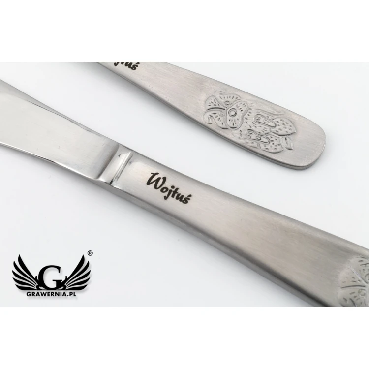 Amefa Teddy Bear Cutlery with any engraving - Exclusive 3-piece set for children - ZSZ010
