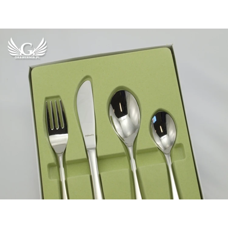 Amefa Teddy Bear Cutlery with Any Engraving - Exclusive 4-Piece Set for Children - ZSZ003