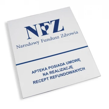 Pharmacy Sign - size 350x297mm