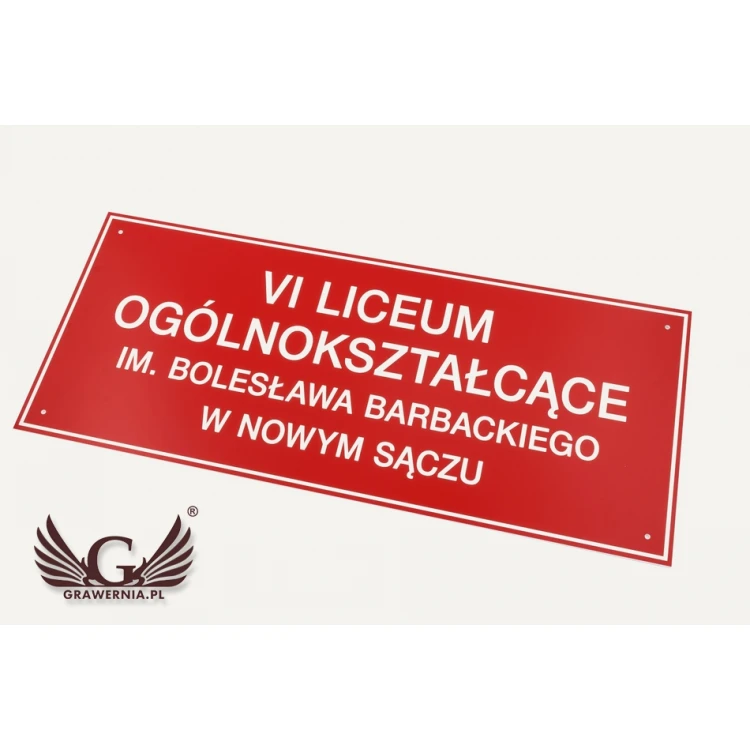 Nameplate for Kindergarten - SZ101 - size 600x250mm