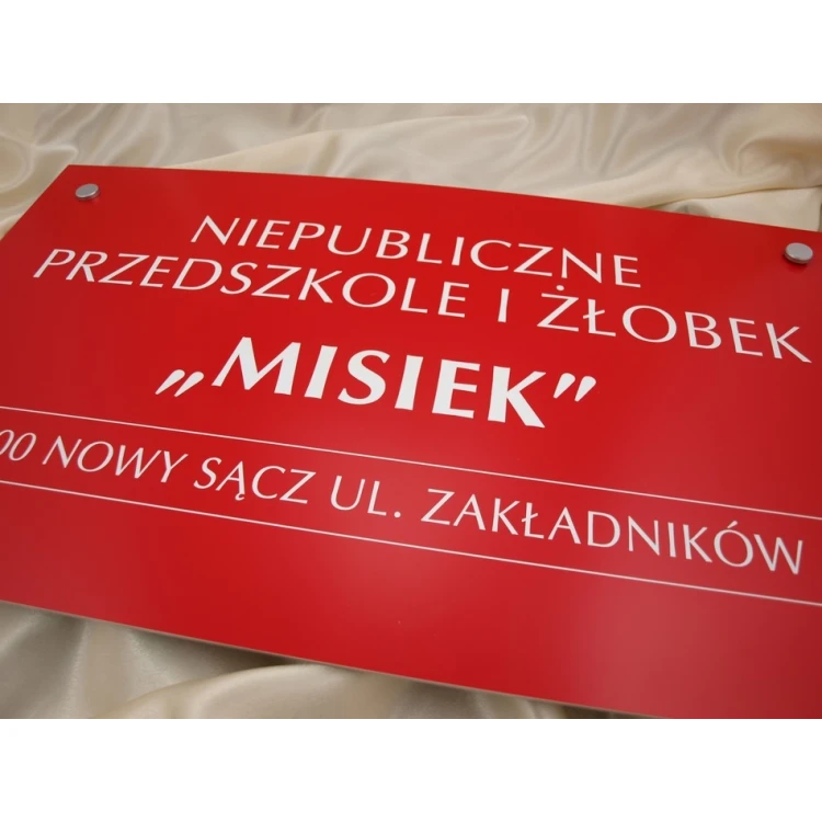 PLAQUE FOR KINDERGARTEN - SZ019 - size 600x350mm