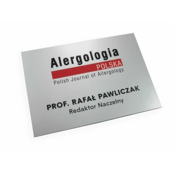 COMPANY SIGN - silver - SZ056 - A4 size 297x210mm