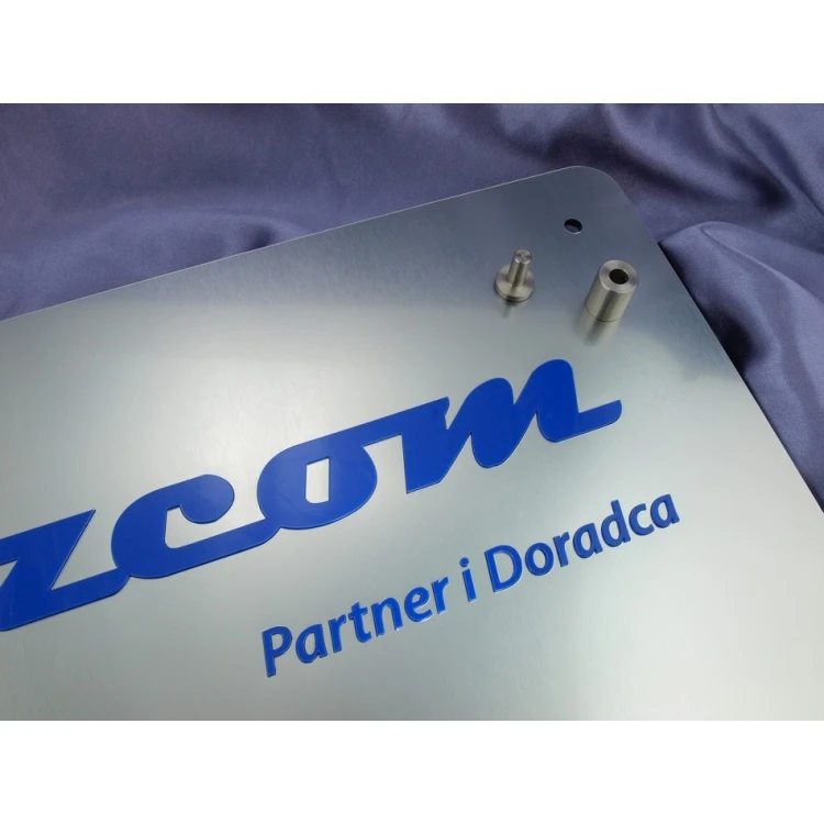 COMPANY SIGN - silver - SZ059 - dimensions 500x300mm