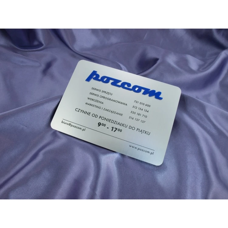 COMPANY SIGN - silver - SZ060 - dimensions 210x150mm