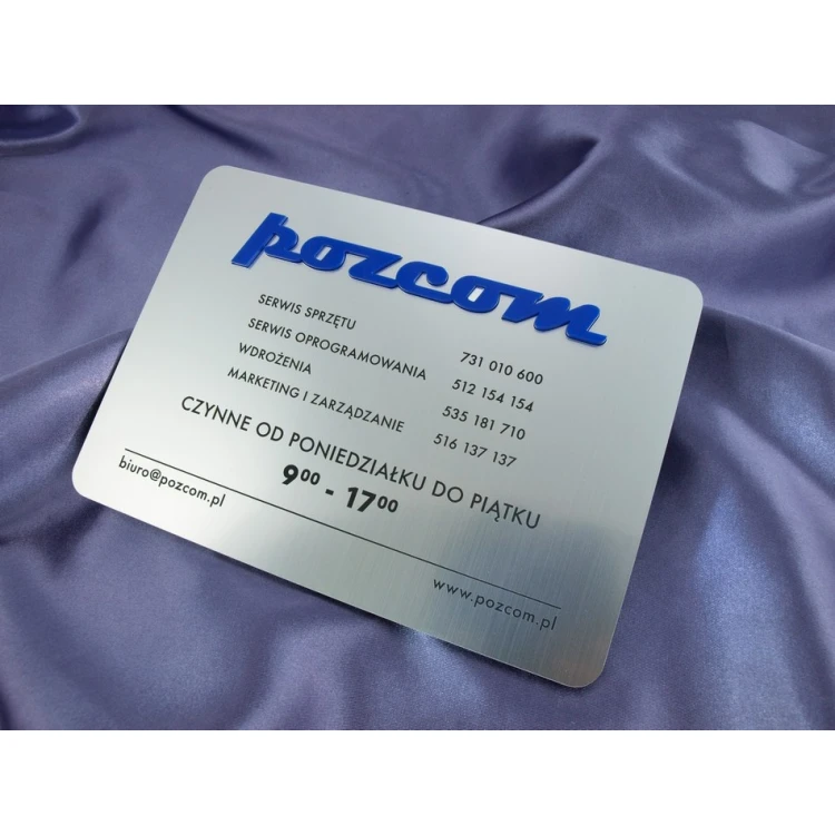 COMPANY SIGN - silver - SZ060 - dimensions 210x150mm