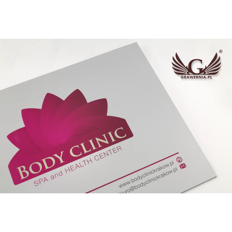 Company Signboard - size 400x300mm - DIBOND MAT 3mm - UV print - SZUV011