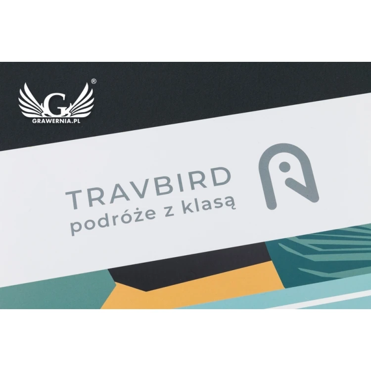 Company Signboard - size 420x300mm - white PVC material - SZ118