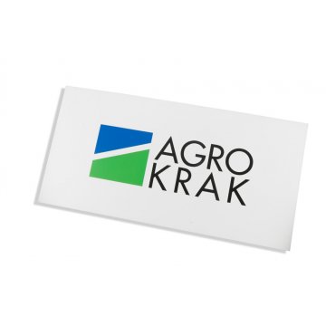 Company Sign with Colorful Logo - Size 300x150mm - UV PRINT - SZUV006