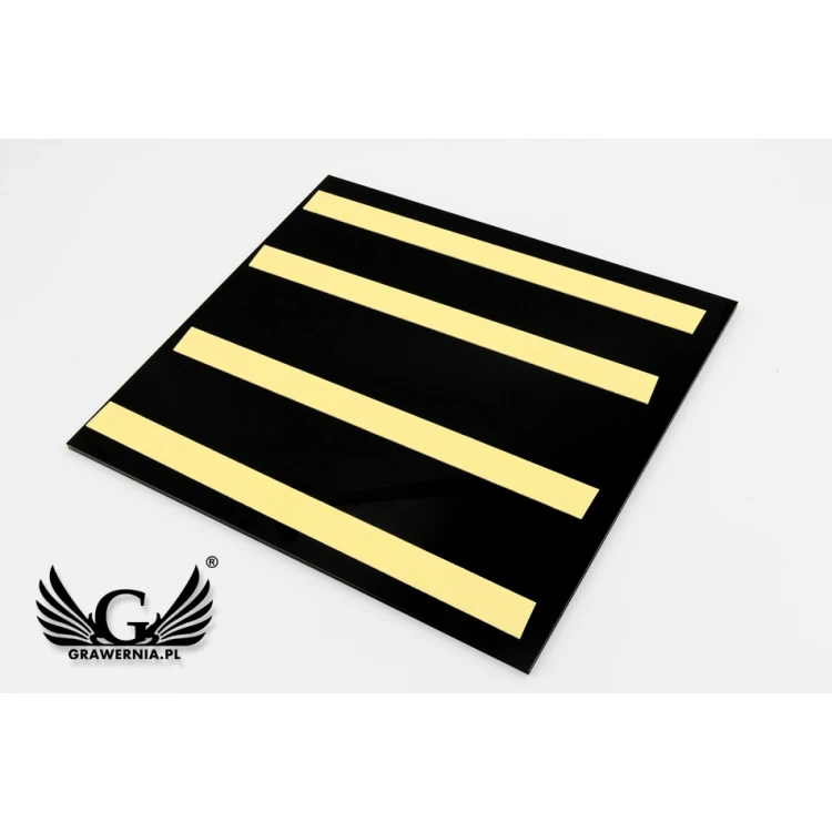 Company Sign with Embossed Logo - SZ120 - Size 275x250mm