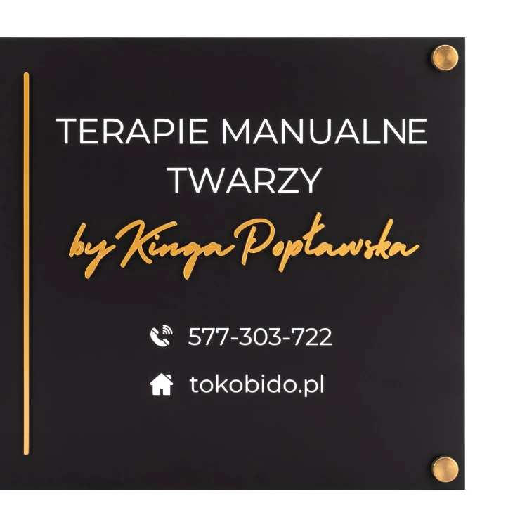 Company sign with raised logo - black laminate with white engraving - size 297x210mm - SZ182